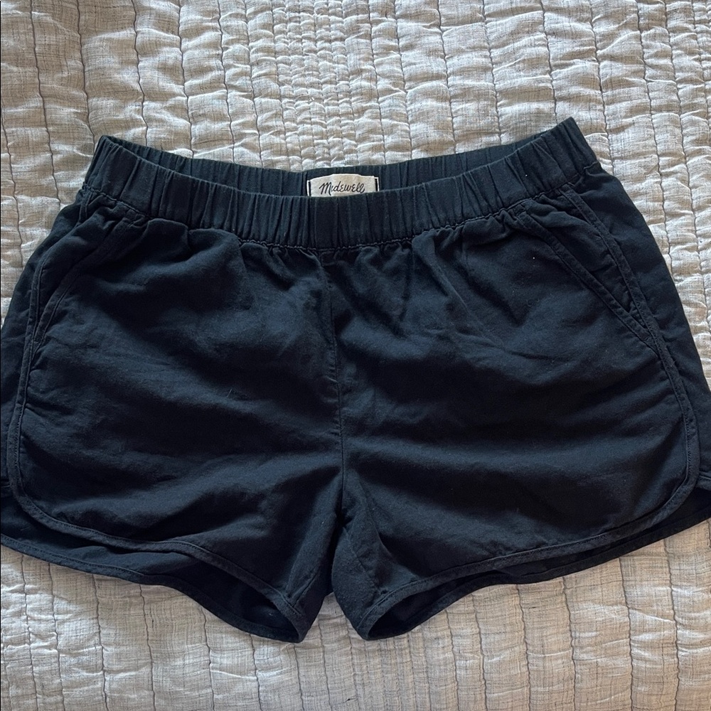 Madewell Pull on Shorts black